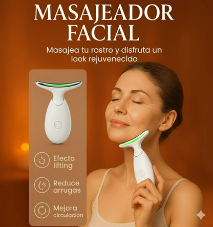Masajeador facial + serum gratis